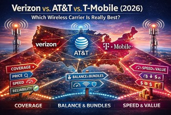 Verizon vs. AT&T vs. T-Mobile: Which is Best in 2026?