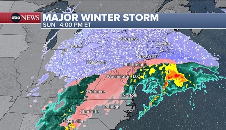 Winter Storm Updates: Dangerous Ice in the South, Heavy Snow in the Northeast, and Multi-Day Travel Disruptions