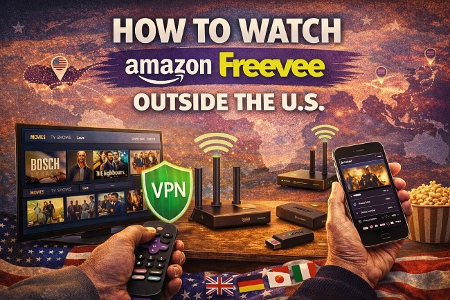 How to Watch Amazon Freevee Outside the US for Free?