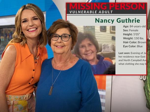 Savannah Guthrie’s Mother Missing: Police Find Troubling Evidence as Arizona Search Intensifies