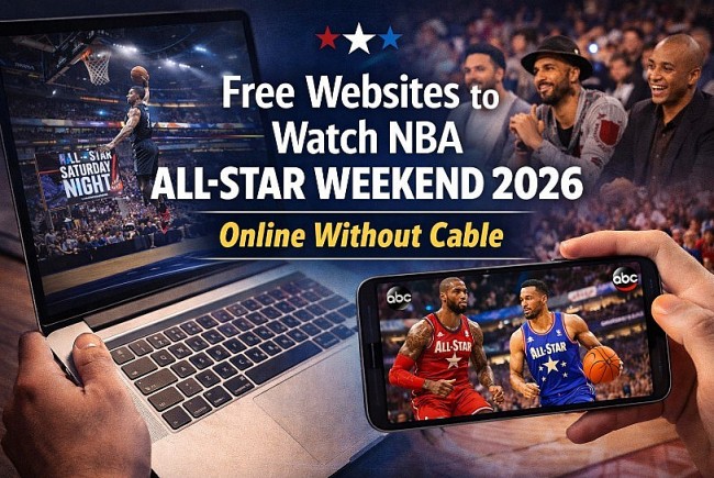 Free and Legal Websites to Watch NBA All-Star Weekend 2026 Online (Without Cable)