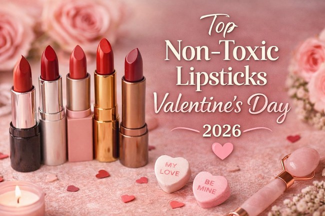 Top 5 Non-Toxic Lipsticks to Gift an American Girlfriend for Valentine’s Day