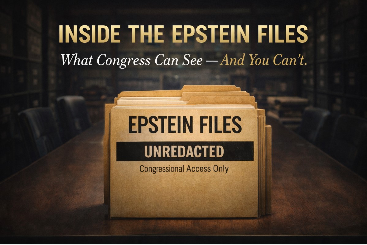 Congress Gets Unredacted Epstein Files - Will Americans Ever See the Full Truth?