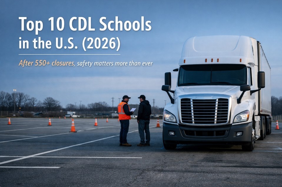 Top 10 Best CDL Truck Driving Schools in the U.S. (Updated List)