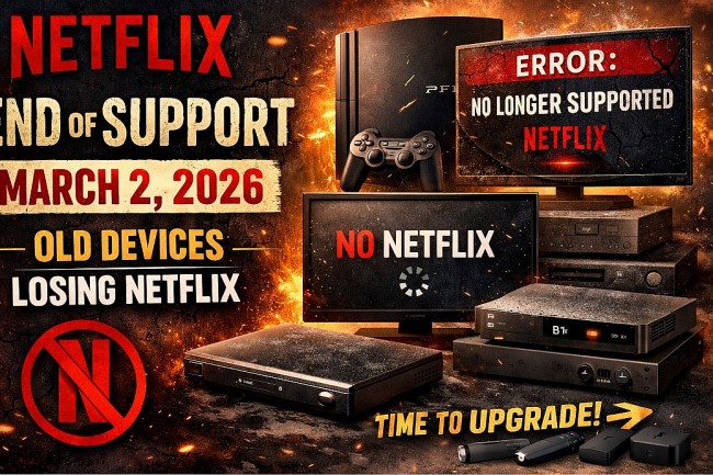 Netflix Ends Support for Millions of Old Devices: Full List and How to Keep Watching