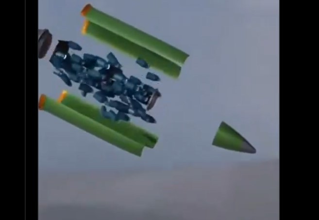 Iran Fires Cluster-Munition Ballistic Missiles at Tel Aviv