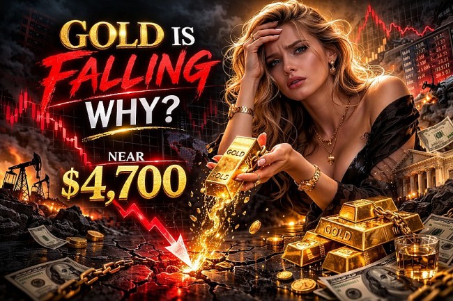 Why Is Gold Falling When Everything Says It Should Rise?