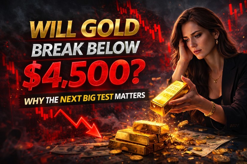 Will Gold Break Below $4,500? The Sell-Off Is Real, but So Is the Next Big Test