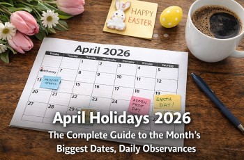 April Holidays 2026: Key Dates, Major Observances, And Day-by-Day Calendar