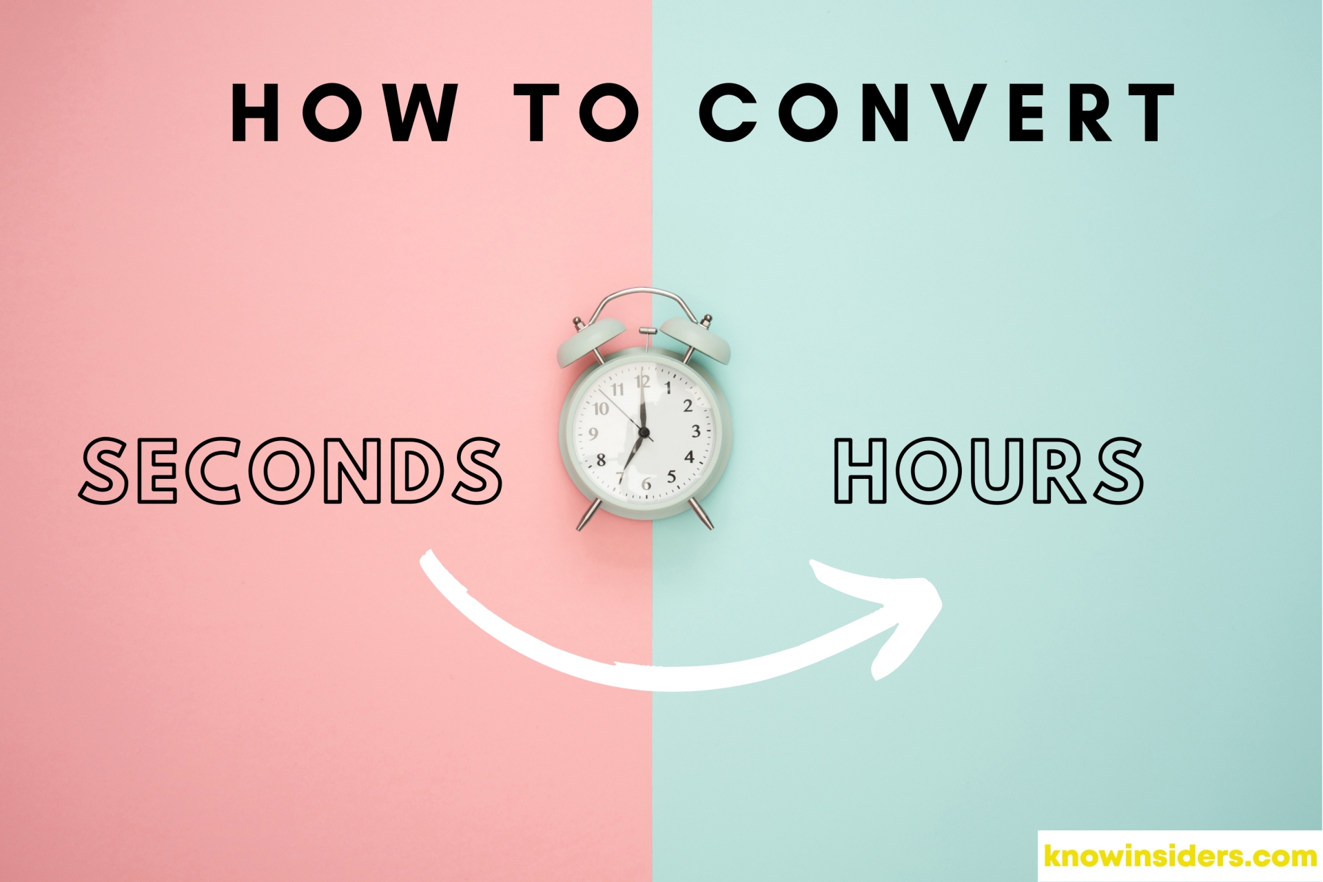 How to to Convert Seconds to Hours in Excel, Online