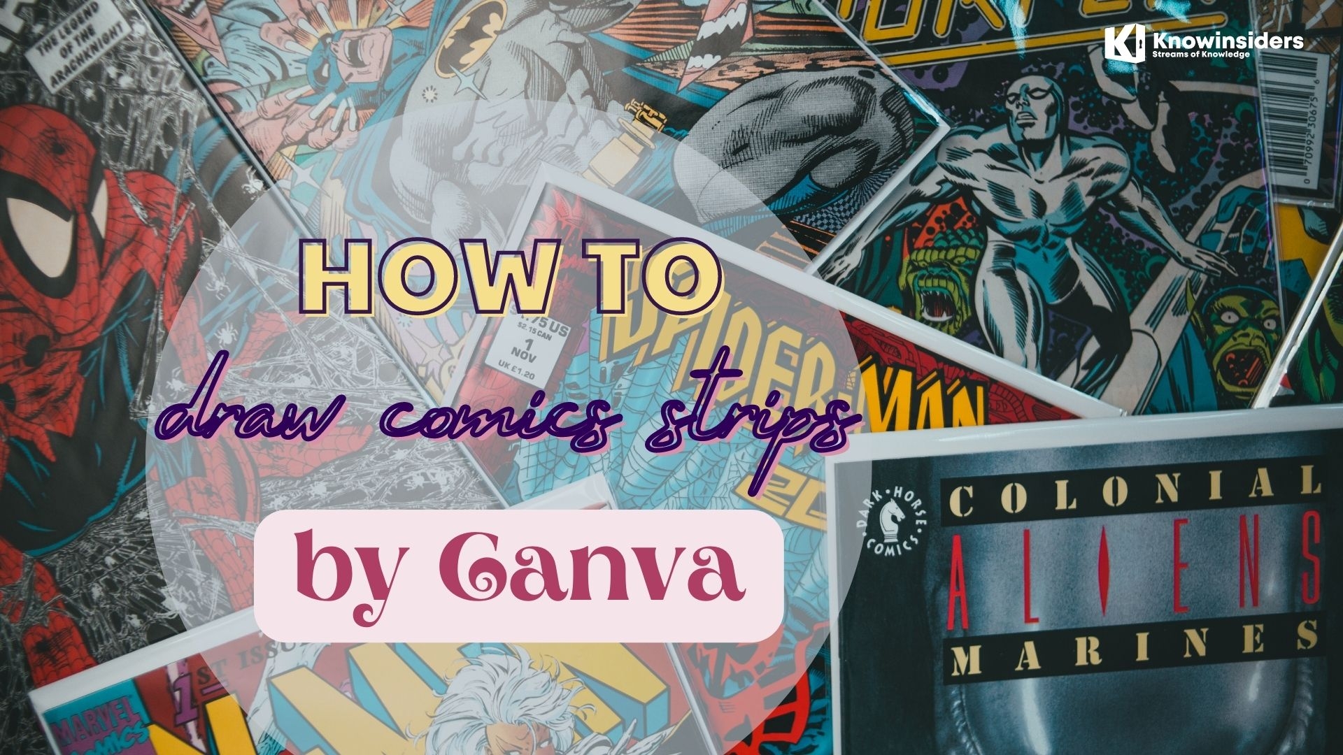 How To Draw Comics Strips With Canva