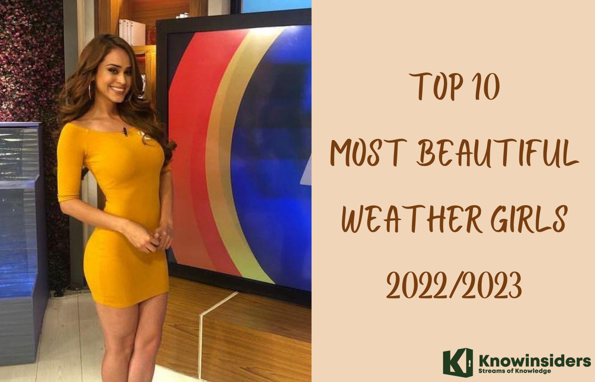 Top 10 Most Beautiful Weather Girls in the U.S And South America