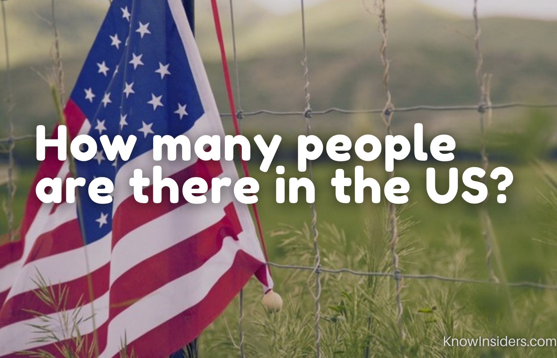 How Many People Are There in the United States: Population Today