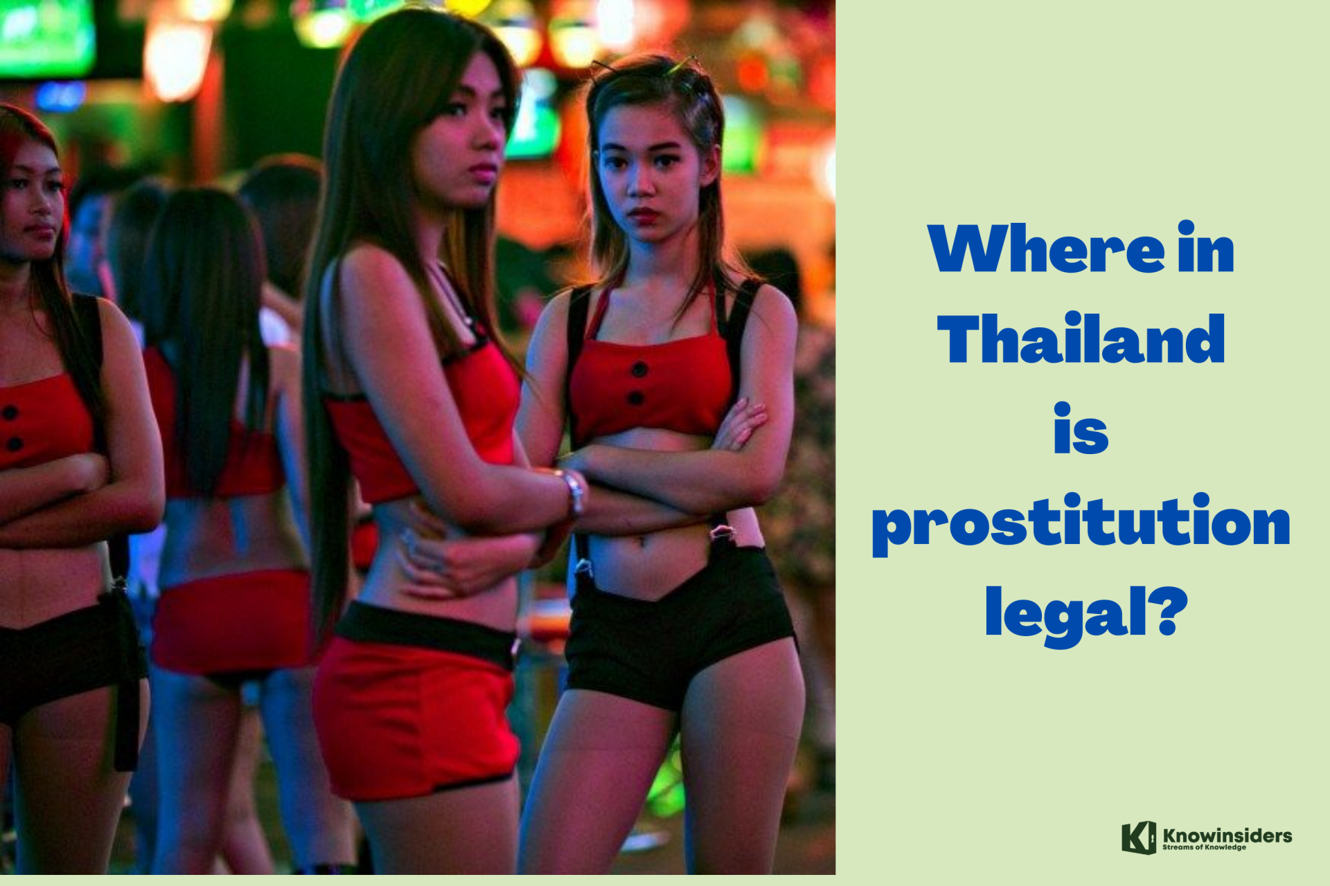 Where Is Prostitution Legal In Thailand Today?