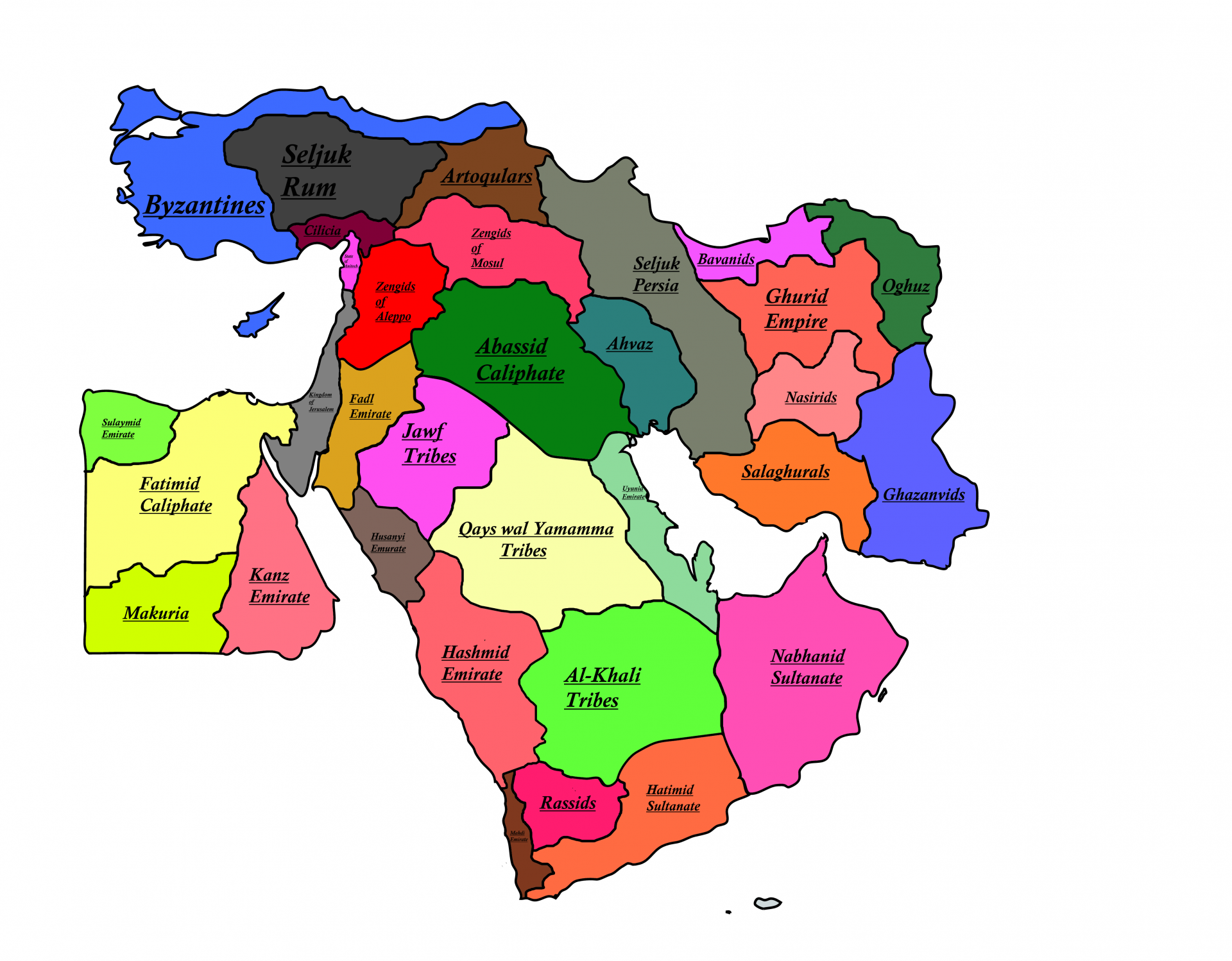 How Many Countries Are There In The Middle East Today: Facts, Figures and Population