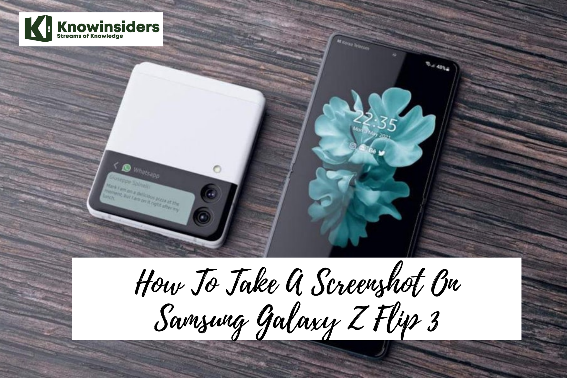 How To Take Screenshot On Samsung Galaxy Z Flip 3: Top 3 Simple Mothods