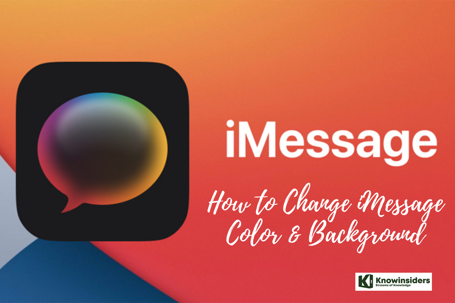 How to Change iMessage Color & Background: 3 Simpliest Methods