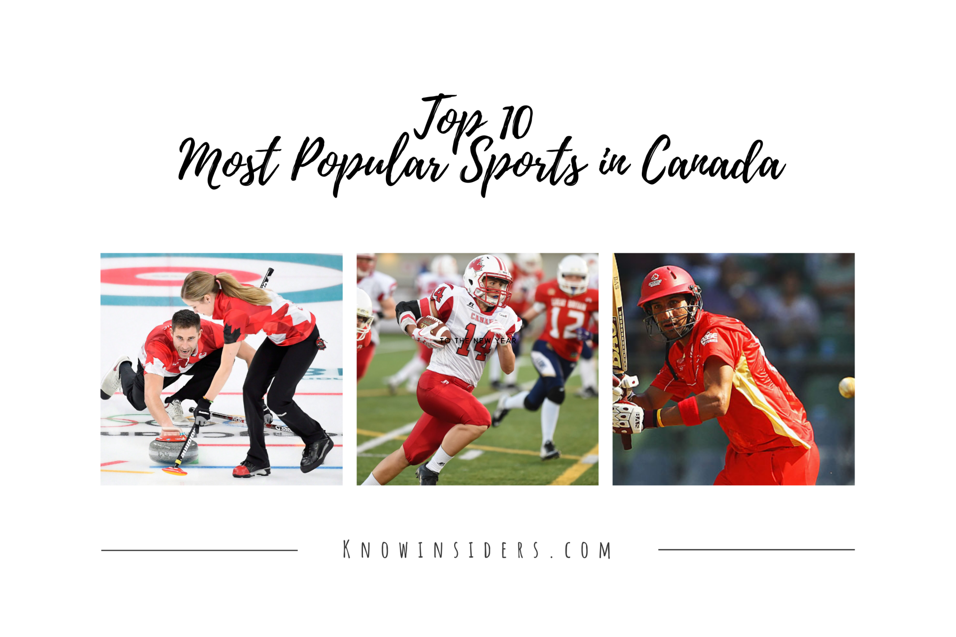 Top 10 Most Popular Sports in Canada