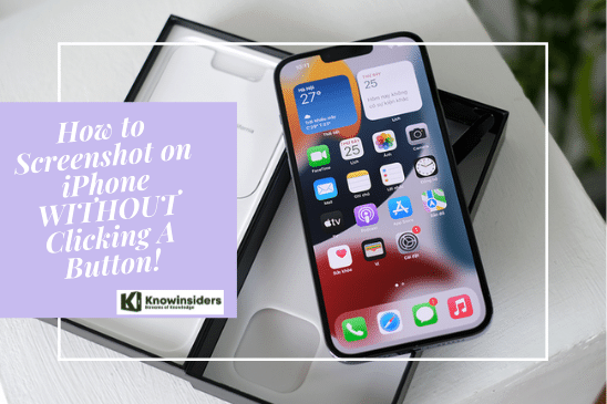 How to Screenshot on iPhone Without Clicking A Button
