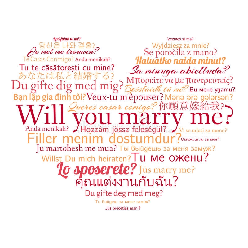 Learn to Say 'Will You Marry Me' in Different Languages