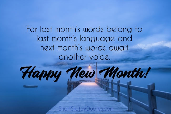 Happy New Month: Inspirational Quotes & Wishes for Everyone