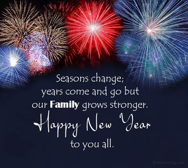 100+  Heartfelt New Year Wishes & Messages For Family Members