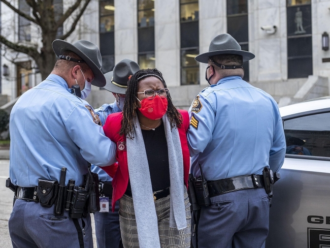 Who is Georgia Rep.Park Cannon- Arrested After Knocking Gov's Office: Bio, Charges?