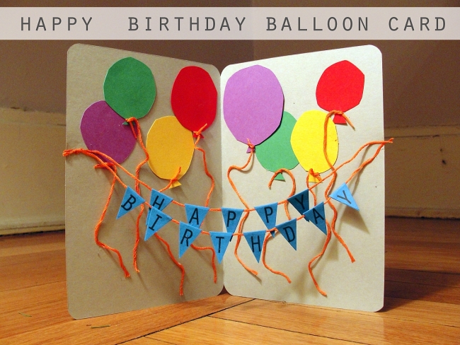 Top 11 Homemade Birthday Card Ideas