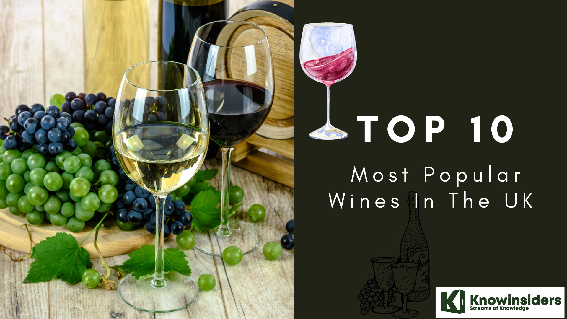 Top 10 Most Popular Wines in the UK