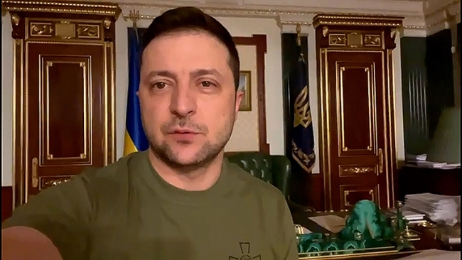 Where is Ukraine President Zelenskyy: Bunker or Office?