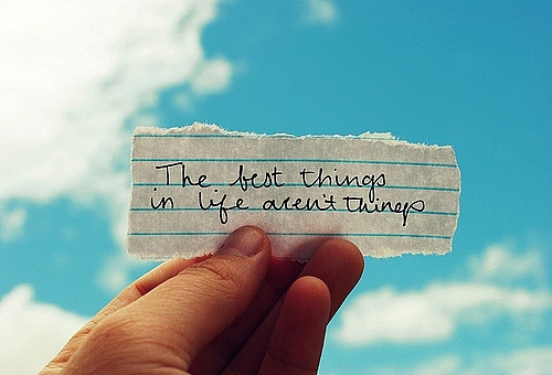 6 Best Things in Life: How Much Have You Lost in the Past?